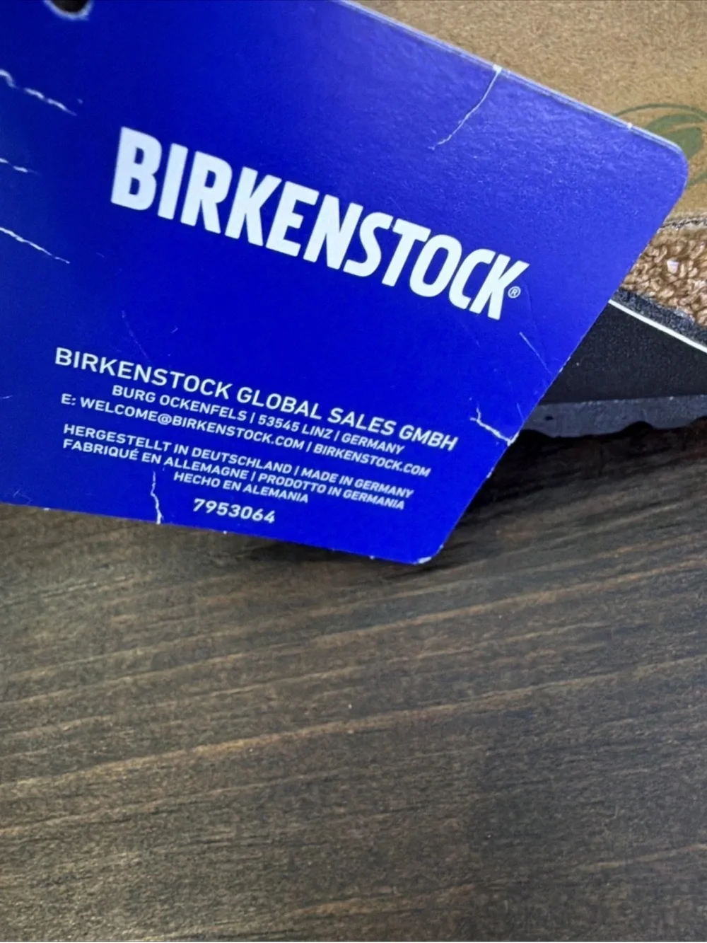 NEW Birkenstock Arizona Vegan Birko-Flor Ombré Black Sandals Slides Men Size 10